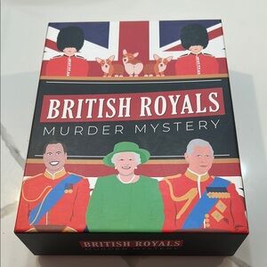 British Royals Murder Mystery Game (NWOT)
